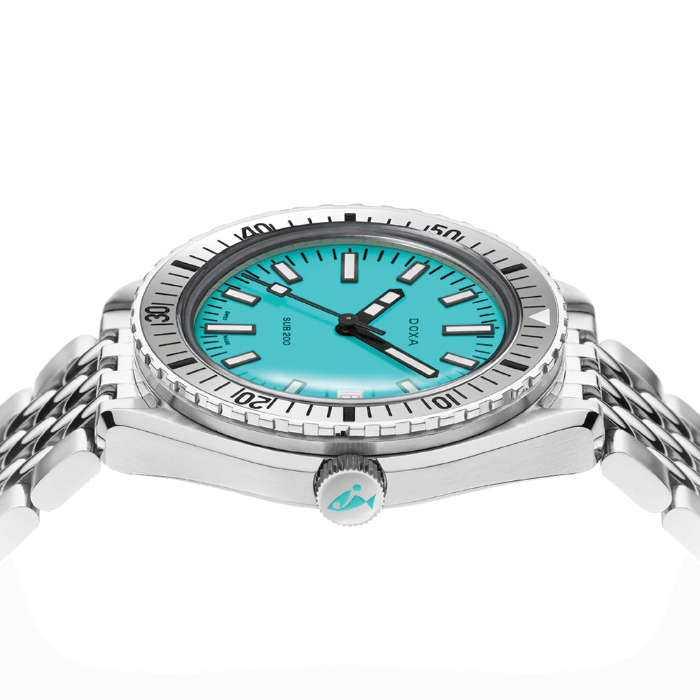 SUB 200 Aquamarine 42mm - Aquamarine on Bracelet