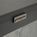 Axis Double Watch Winder With Storage - Powder Coat