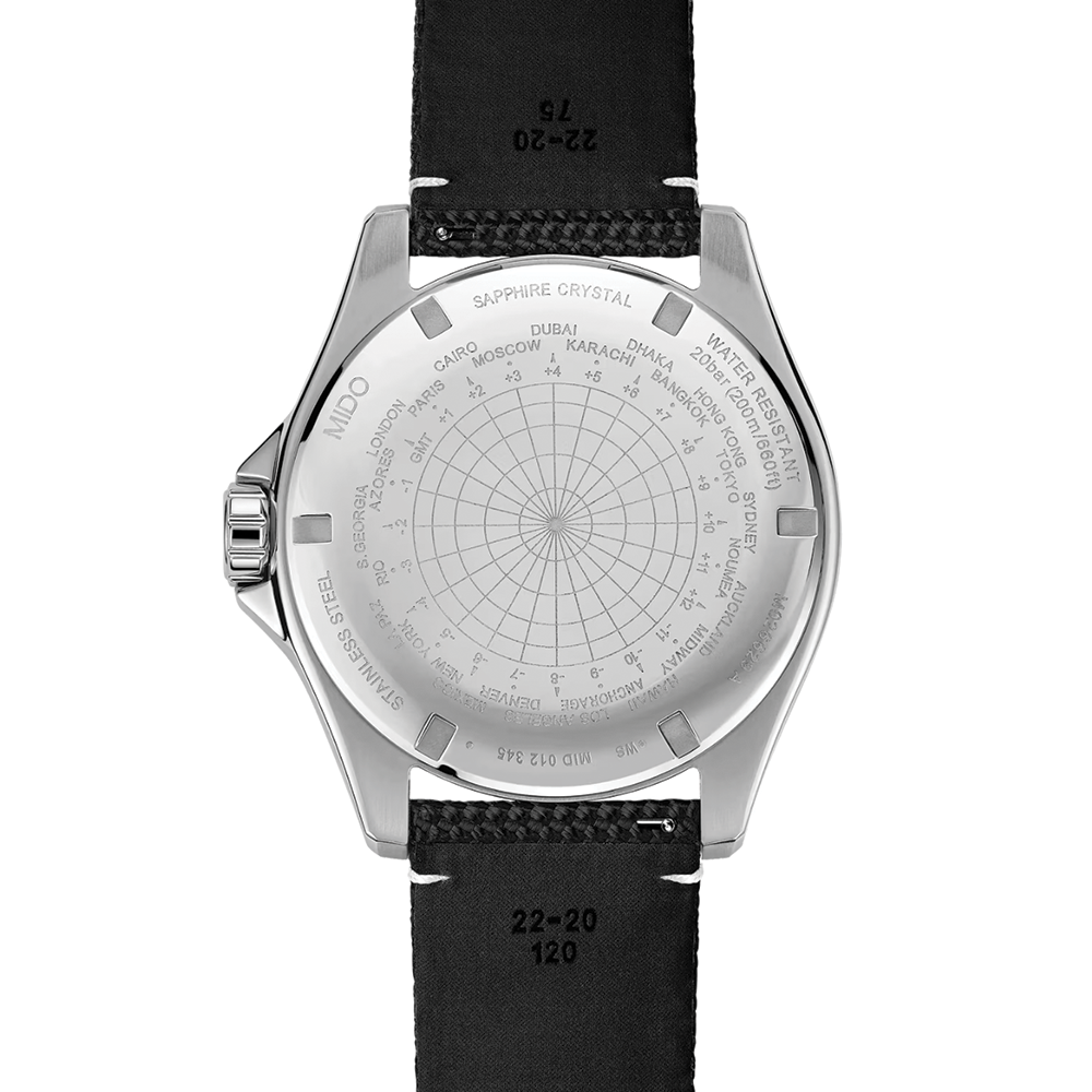 Ocean Star GMT 44mm - Black on Fabric Strap