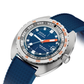 SUB 300 Ti5 42.5mm - Blue on Rubber Strap