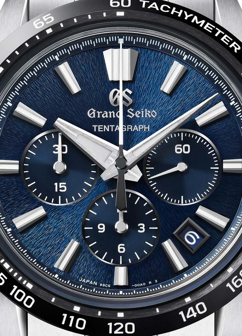 SLGC001 Evolution 9 Tentagraph Hi-Beat 36000 43.2mm - Blue on Bracelet