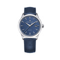1975 Automatic Vagues Du Jura Limited Edition 40mm - Blue on Leather Strap