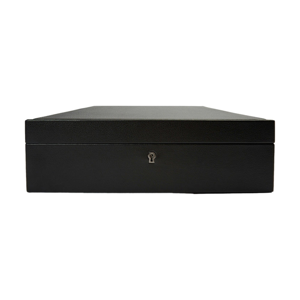 British Racing 10 Piece Watch Box - Black