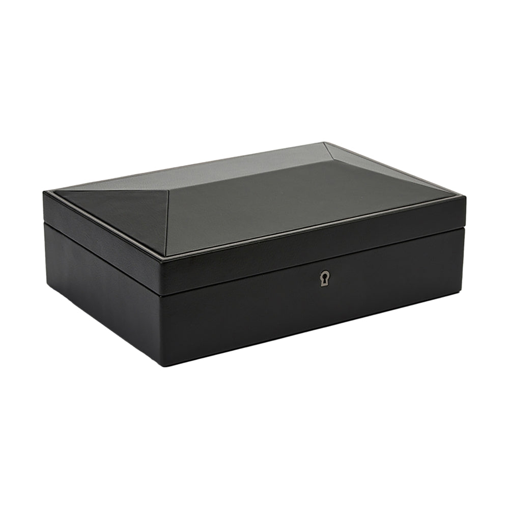 British Racing 10 Piece Watch Box - Black