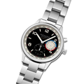 Club Sport Neomatik Worldtimer Dark Sapphire Back 40mm - Black on Bracelet