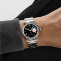 Club Sport Neomatik Worldtimer Dark Sapphire Back 40mm - Black on Bracelet