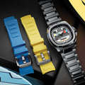 Multifort TV Big Date Special Edition S01E02 40mm - Grey on Bracelet w/ Two Extra Rubber Straps