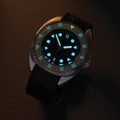 Mara 39.7mm - Black on Rubber