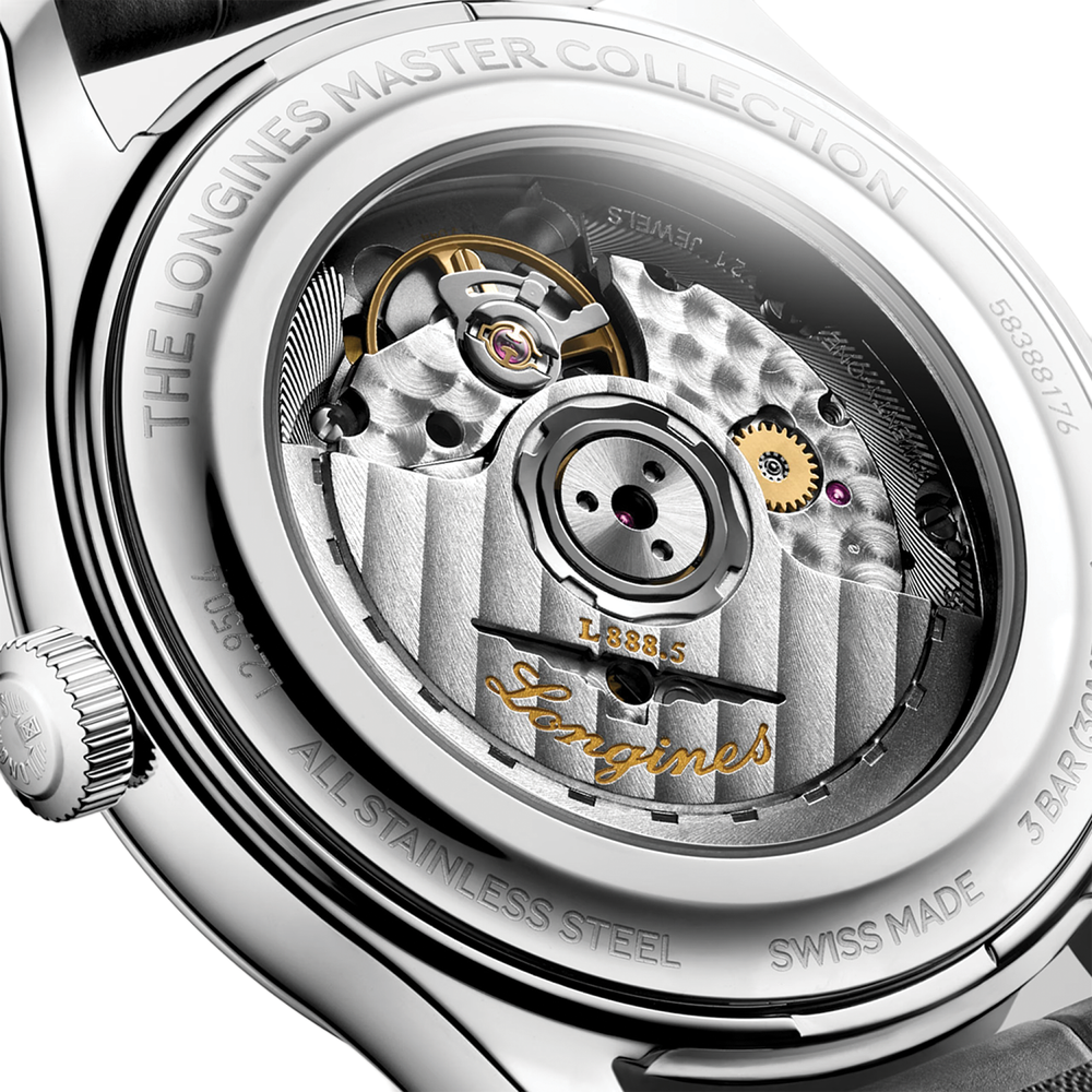 Master Collection 41mm - Blue on Leather Strap