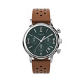 Marlin® Chronograph Tachymeter 40mm - Green on Leather Strap