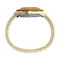 Q Timex® Gold-Tone 36mm - Brown on Stainless Steel Expansion Band