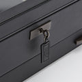 Axis 10 Piece Watch Box with Drawer - Powder Coat
