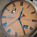 Senator Excellence Panorama Date Moon Phase 40mm - Frosted Copper on Leather Strap