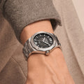 Riviera 10702 Baumatic COSC Certified 42mm - Black on Bracelet