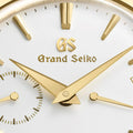 SBGK006 Elegance Manual 18K Yellow Gold 39mm - White on Leather Strap