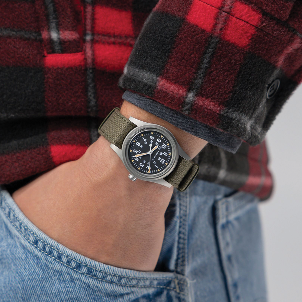 Khaki Field Mechanical Special Edition 36mm - Black on Fabric Strap