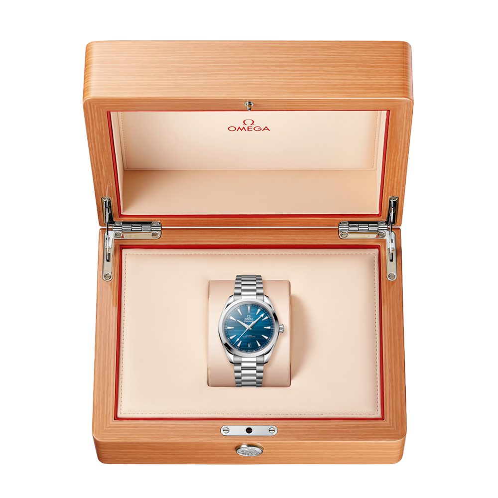 Seamaster Aqua Terra 41mm - Blue on Bracelet