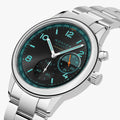 Club Sport Neomatik Worldtimer Trace 40mm - Black w/ Turquoise on Bracelet