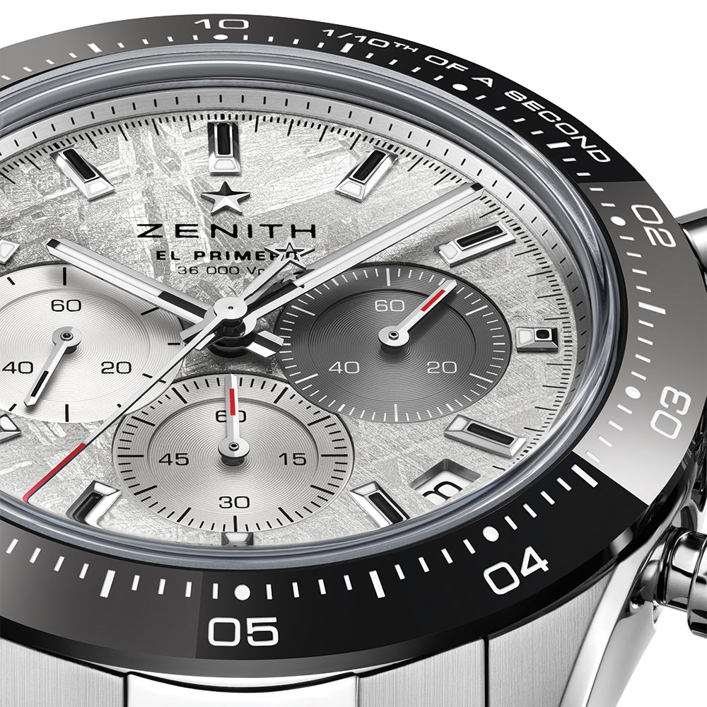 Chronomaster Sport 41mm - Grey on Bracelet w/ Extra Rubber Strap