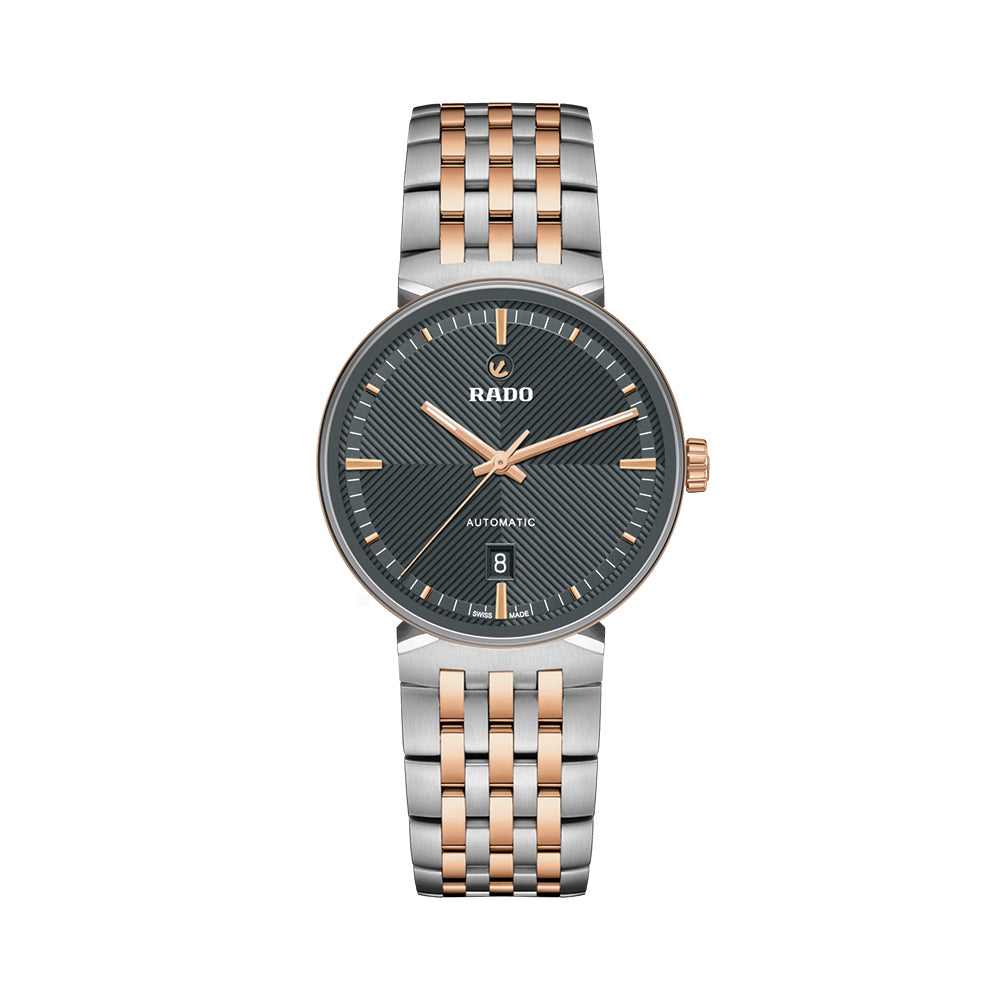Florence Automatic Two-Tone 39mm - Black on Bracelet