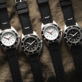 SSNAV No Date 41mm - Arctic on Rubber Strap