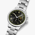 Club Sport Neomatik Worldtimer Vector 40mm - Black w/ Ecru on Bracelet