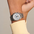 Master Collection Chrono Moonphase 40mm - Silver on Bracelet