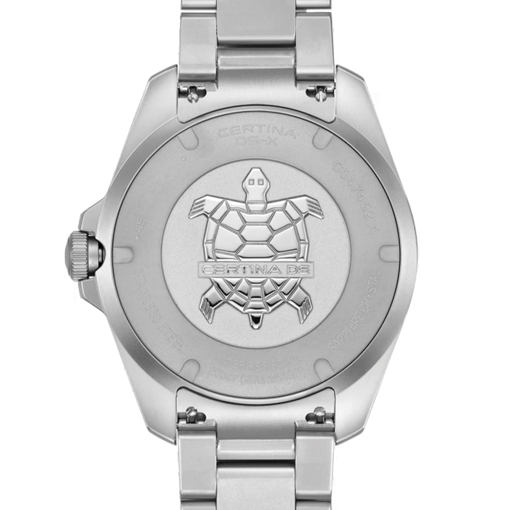DS-X “New DS Concept Extreme Shock Resistance” GMT Quartz 41mm - Grey on Bracelet