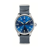 Pilot Watch Basic Augsburg "Blaue Stunde" 42mm - Blue on Nylon Strap