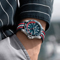 Ocean Star GMT Special Edition 44mm - Blue on Bracelet w/ Additional Fabric Strap