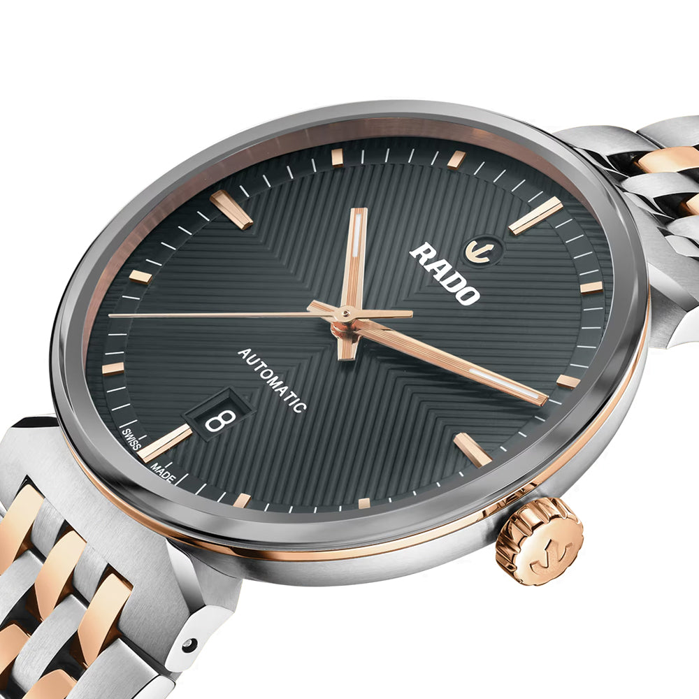 Florence Automatic Two-Tone 39mm - Black on Bracelet
