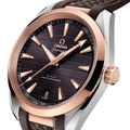 Seamaster Aqua Terra 41mm - Brown on Rubber Strap