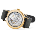 Tangente Neomatik Update Gold 38.5mm - White on Leather Strap
