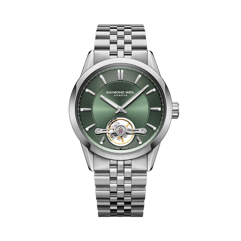 Freelancer Automatic 42.5mm - Green on Bracelet