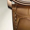 Villeret Moonphase Red Gold 40mm - Opaline on Leather Strap