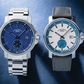 29er Big Small Seconds Automatic 42.4mm - Blue on Fabric Strap