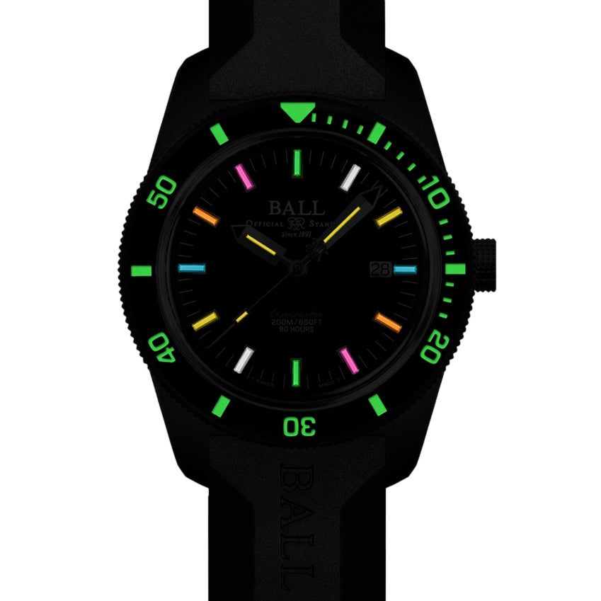 Engineer II Skindiver Heritage Limited Edition 42mm - Black on Rubber Strap