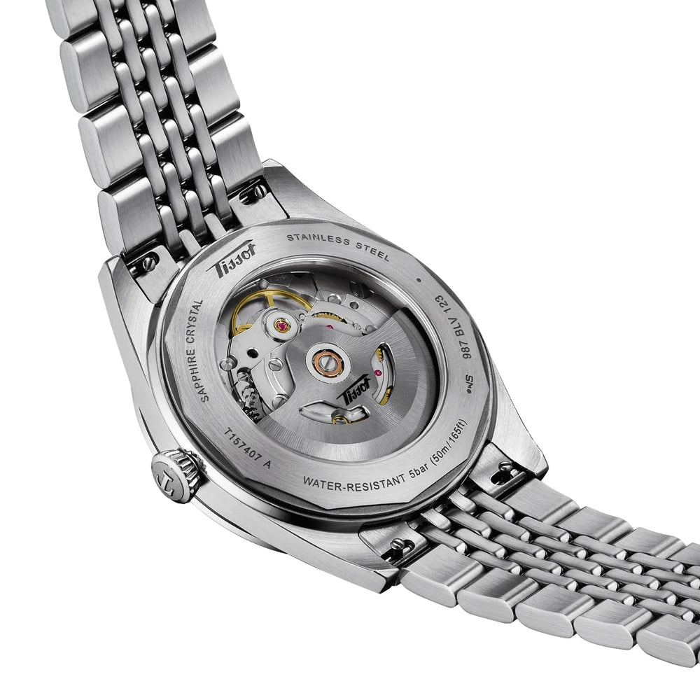 Visodate 39mm - Black on Bracelet