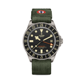 Pelagos FXD GMT Titanium 42mm - Black on Fabric Strap