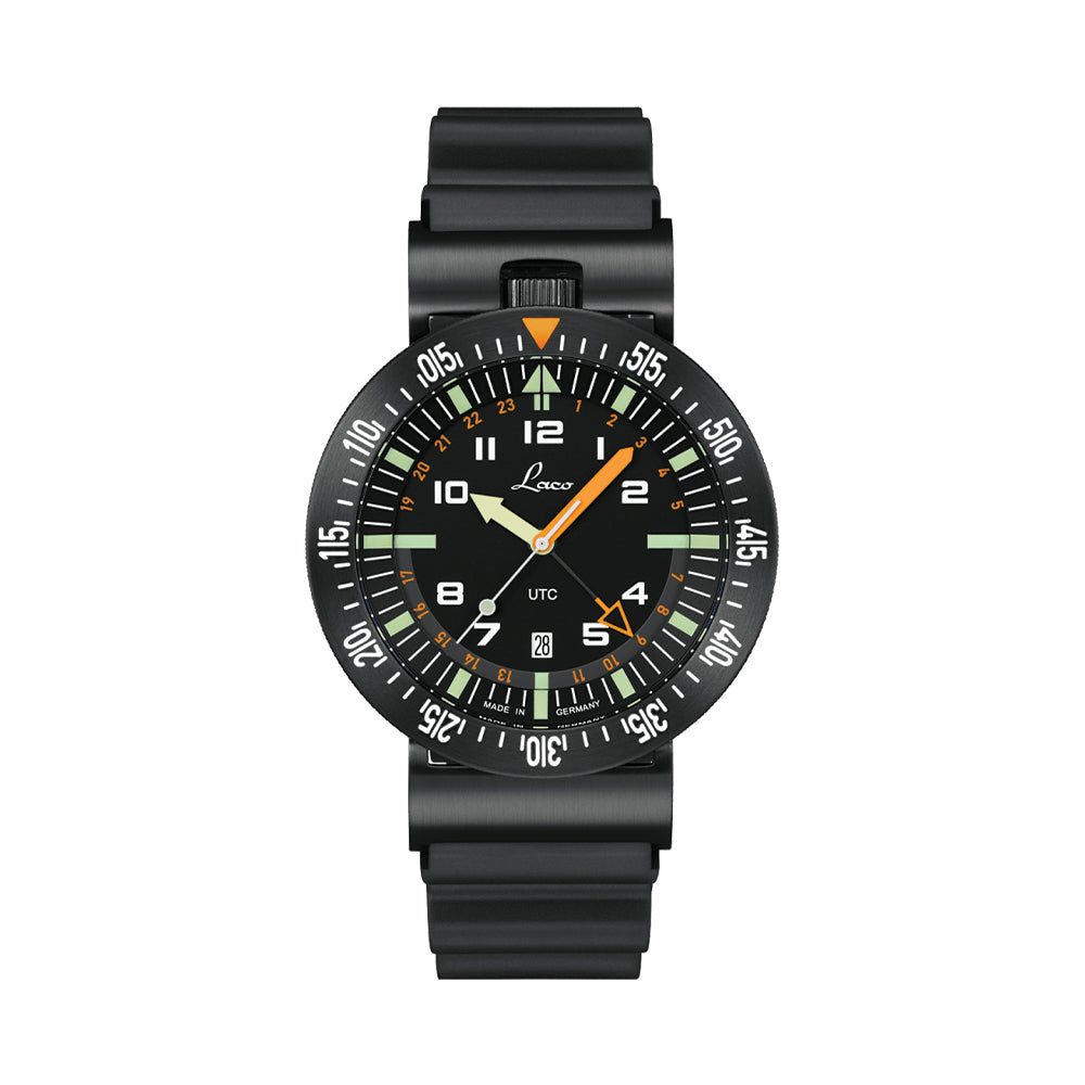 Squad Atacama UTC Quartz 46mm - Black on Rubber Strap