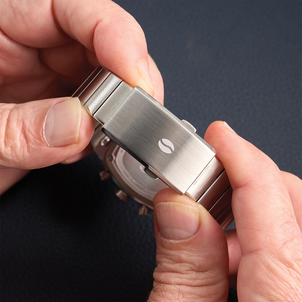 Brew Metric Teddy Baldassarre Edition 36mm - Blue on Bracelet