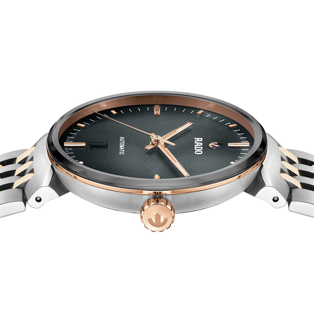 Florence Automatic Two-Tone 39mm - Black on Bracelet