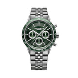 Freelancer Automatic Chronograph Ceramic Bezel 43.5mm - Green on Bracelet