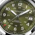 Khaki Field Auto Date 42mm - Green on Bracelet