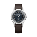 Millesime Small Seconds Tuxedo Dial 39mm - Blue on Leather Strap