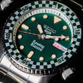 SRPM21 5 Sports Rowing Blazers x Wind Vintage Limited Edition 38mm - Green on Bracelet w/ Additional Fabric Strap