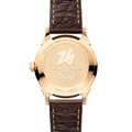 Seamaster Heritage Milano Cortina 2026 Moonshine‚Ñ¢ Gold 37mm - White on Leather Strap