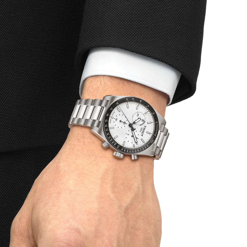 PR516 Quartz Chronograph 40mm - White on Bracelet