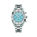 Flying Officer Chronograph 40mm - Light Blue on Bracelet