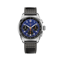 Multichron Sport Chronograph 41mm - Blue on Leather Strap